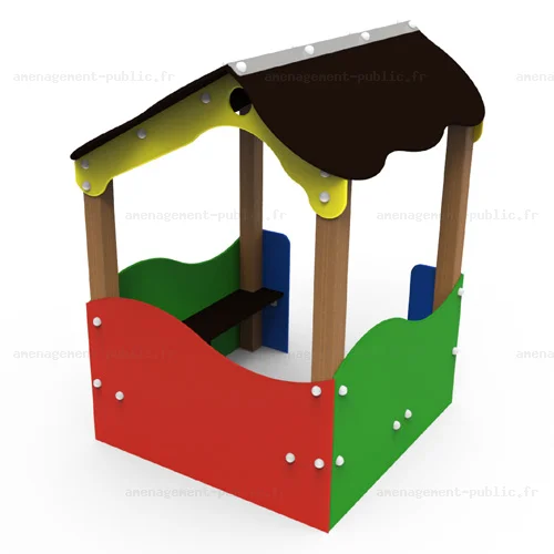 Maisonnette de jeu petite enfance